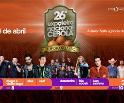 Confira a programação da Festa da Cebola Ituporanga 2022